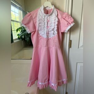 Pink coquette dress in medium